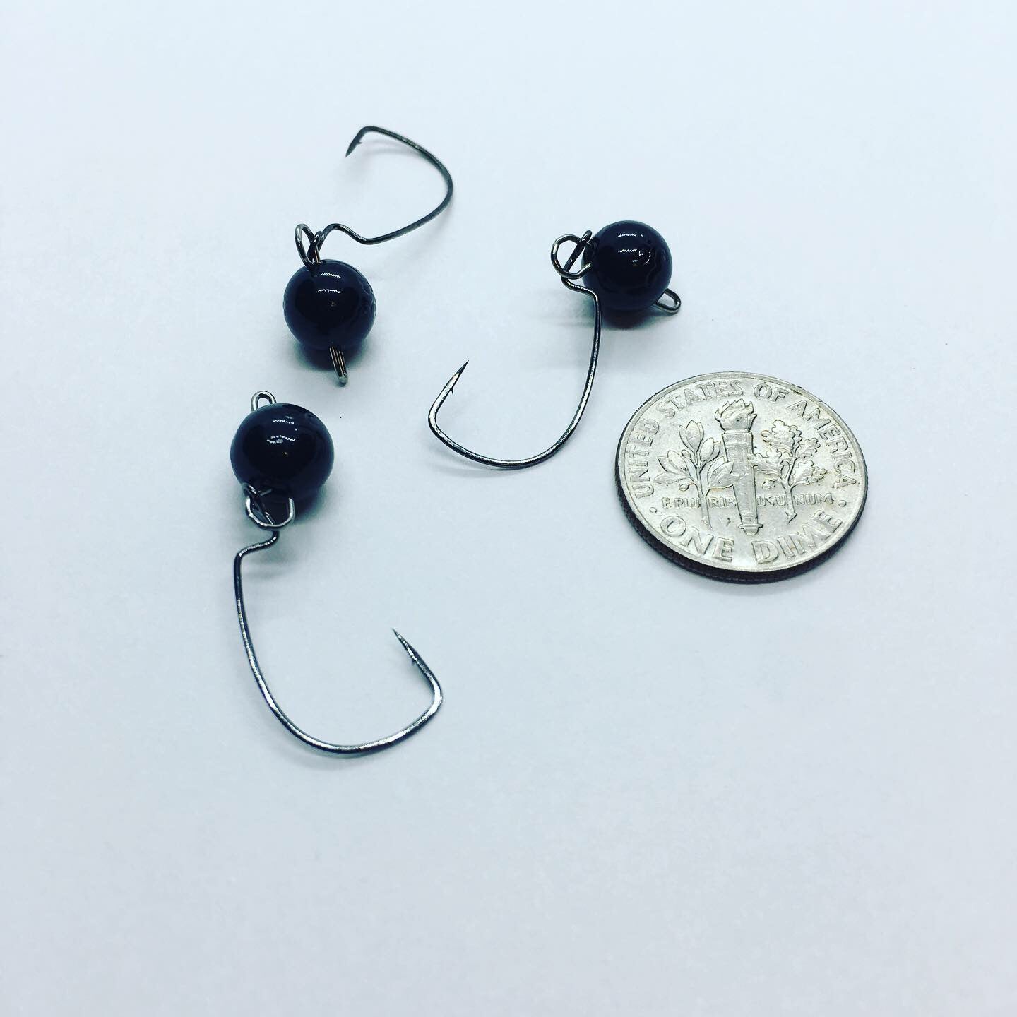 Tungsten Wobble Heads - 3 Gram/Gamakatsu Worm 325 size 6