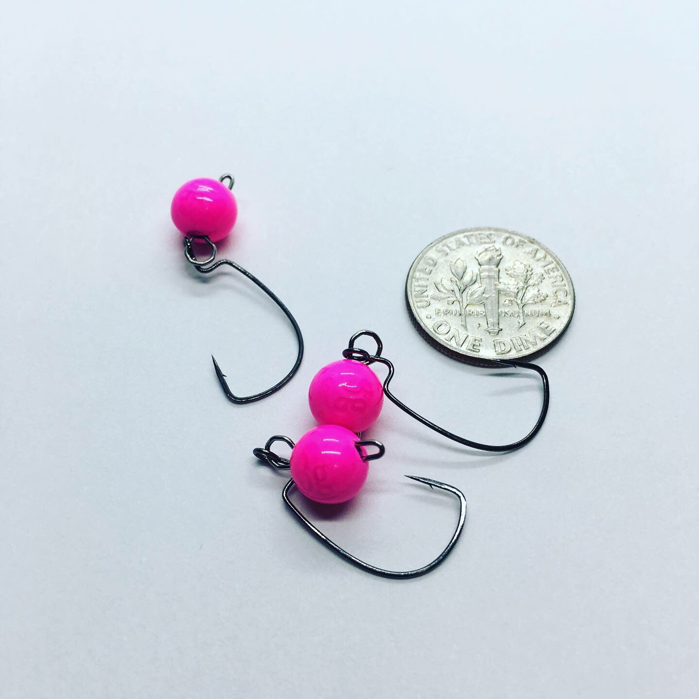 Tungsten Wobble Heads - 3 Gram/Gamakatsu Worm 325 size 6