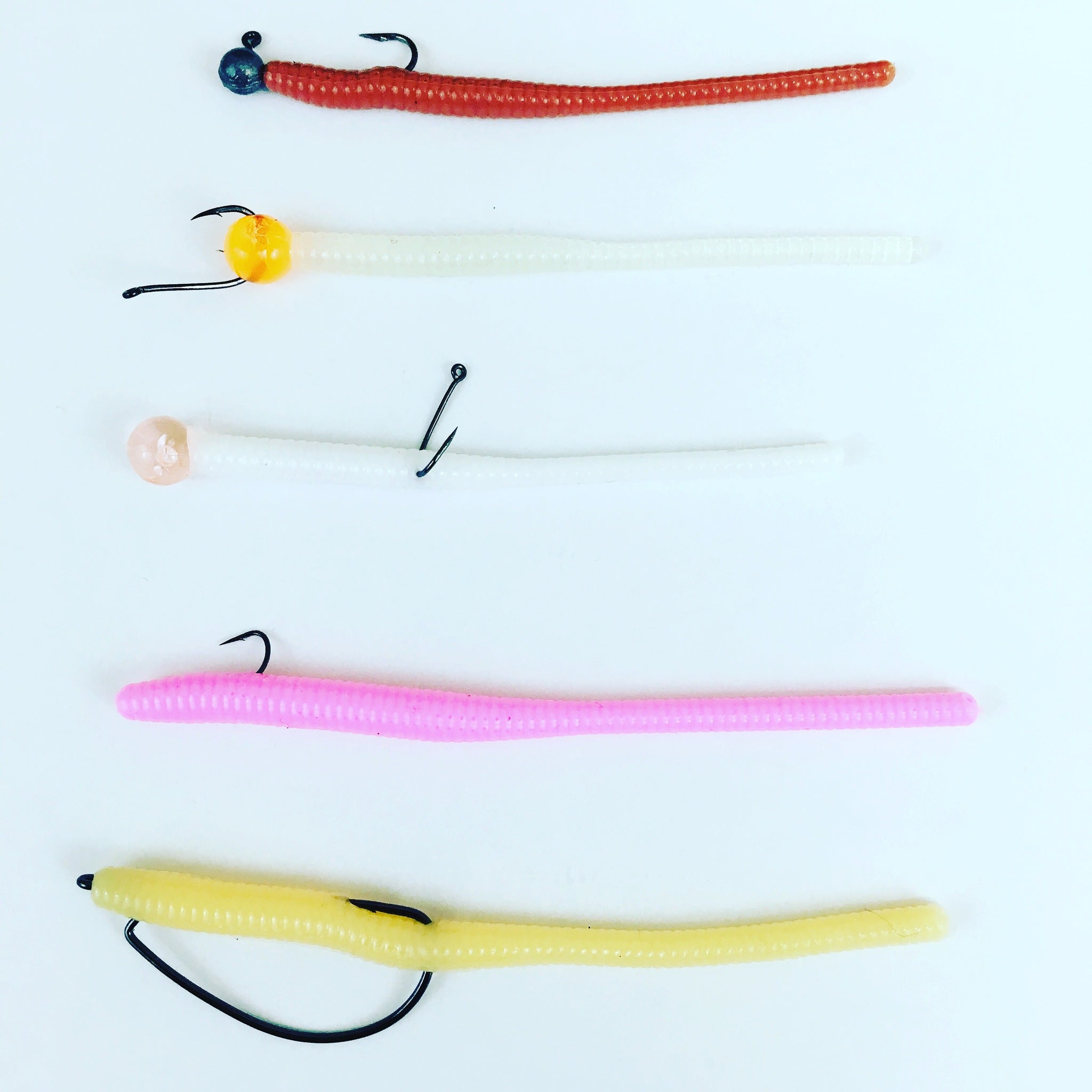 Super Floating Trout Worm: White