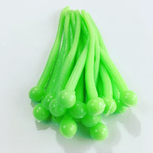 Super Floating Trout Worm with Egg: Slime Green