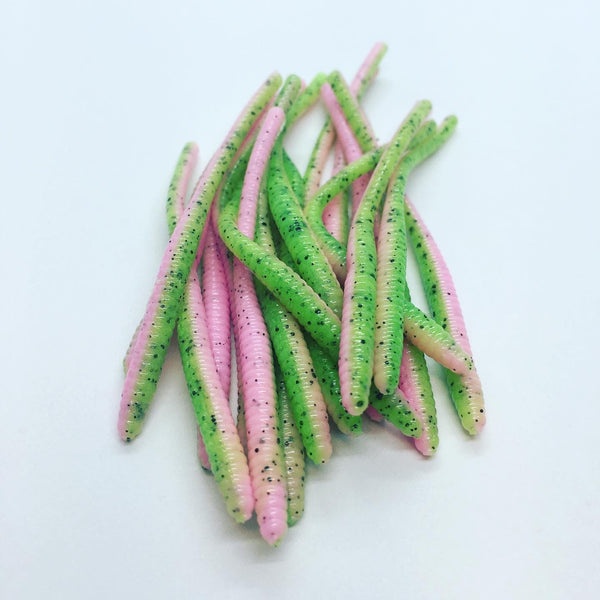 Super Floating Trout Worm: Dragon Fruit – Peter's Custom Trout